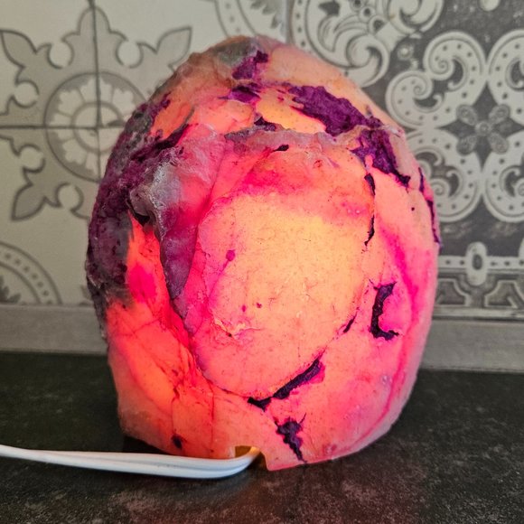 Pink Agate Lamp - Picture 2 of 7
